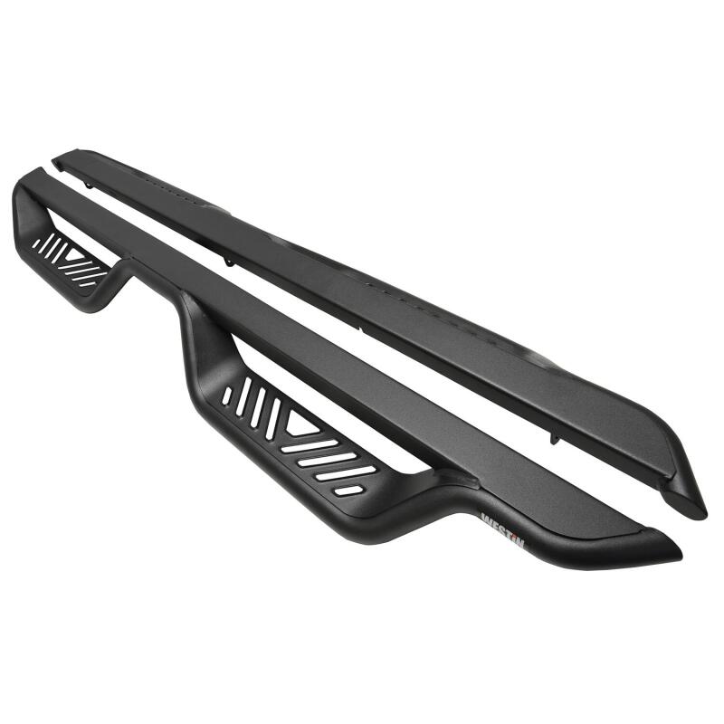 Westin Automotive 20-13835 Nerf Bar; Outlaw; With Drop Down Steps; 14-22 Toyota 4Runner (Excl. Limited & Nightshade)