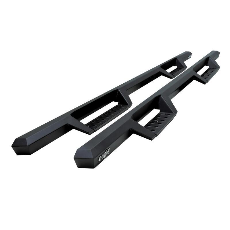 Westin Automotive 56-11955 Nerf Bar; HDX; With Drop Down Steps; 04-13 Chevy Silverado 1500 Crew Cab
