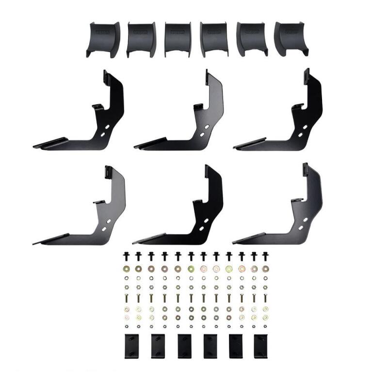 Westin Automotive 28-51275 Nerf Bar; R5 Series; With Step Pads; 5 Inch; 2019+ Chevrolet Silverado/Sierra 1500 Crew Cab