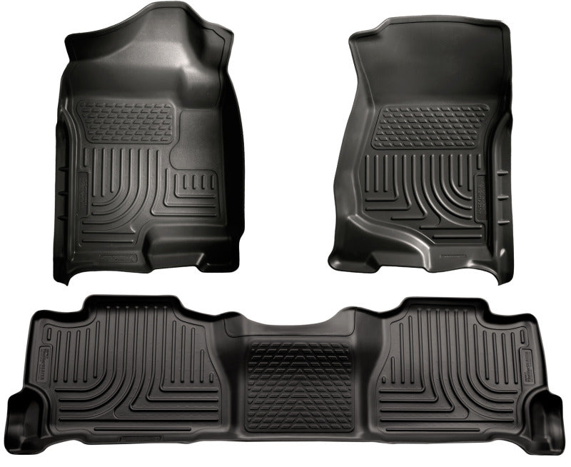 Husky Liner 98251 Floor Liner; WeatherBeater™; 07-14 GM Escalade/Suburban/Yukon