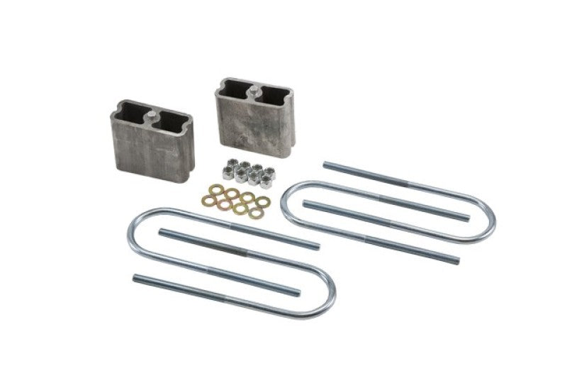 Bell Tech 6203 Leaf Spring Block Kit; 4 Inch Drop