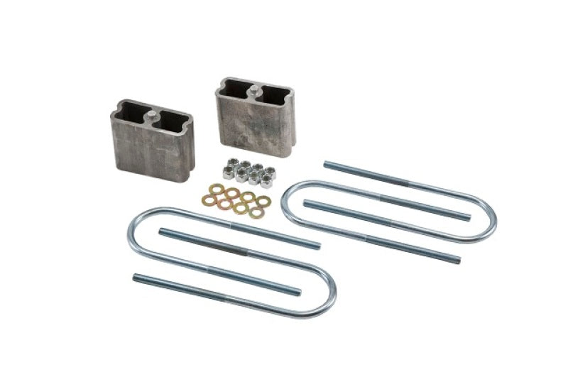Bell Tech 6203 Leaf Spring Block Kit; 4 Inch Drop