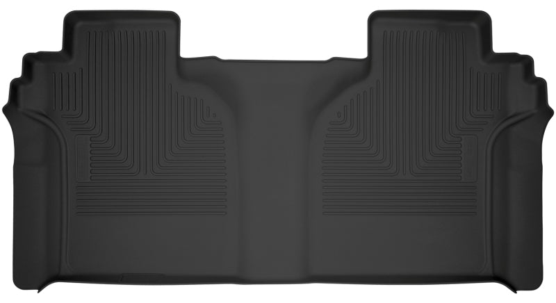 Husky Liner 54201 Floor Liner; X-act Contour™; 19-25 GM Silverado/Sierra 1500 2020-2025 2500HD/3500HD CC