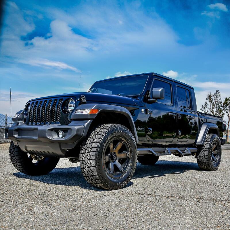 Westin Automotive 56-14165 Nerf Bar; HDX; With Drop Step Plates; 3 Inch; 2020+ Jeep Gladiator
