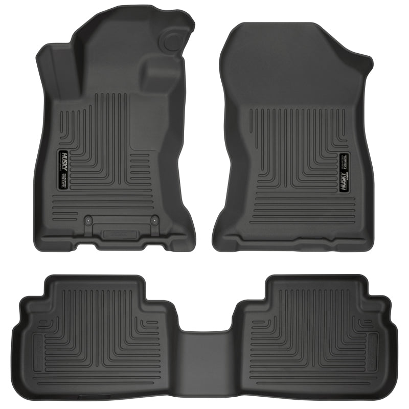 Husky Liner 95891 Floor Liner; WeatherBeater™; 2019-2024 Subaru Forester