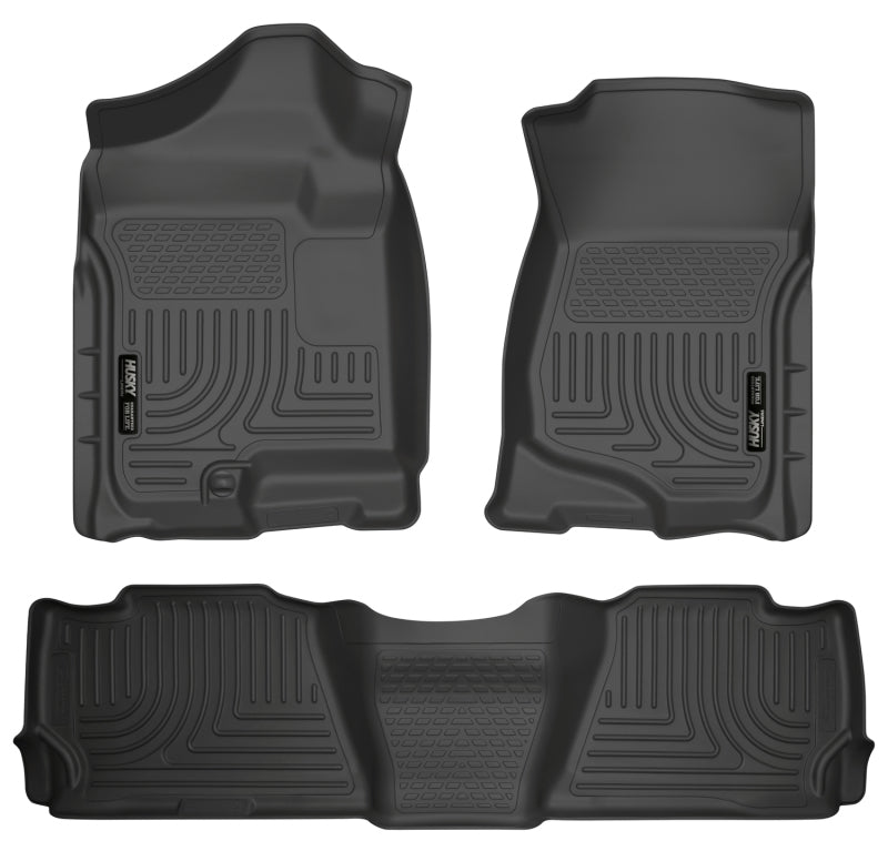 Husky Liner 98261 Floor Liner; WeatherBeater™; 07-14 GM Escalade ESV/Avalanche/Suburban