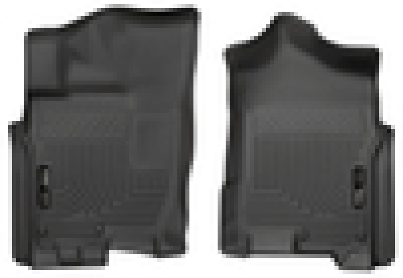 Husky Liner 13601 Floor Liner; WeatherBeater™; 2016-2024 Nissan Titan XD Crew Cab