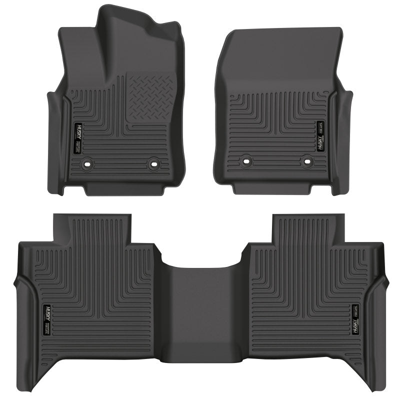 Husky Liner 99481 Floor Liner; WeatherBeater™; 2022-2025 Toyota Tundra