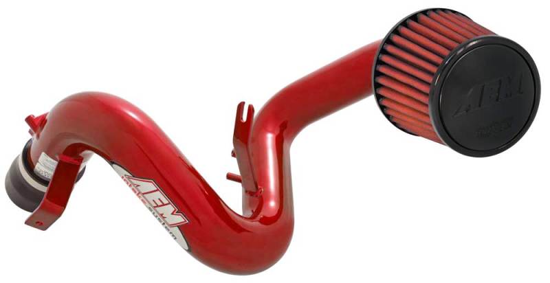 AEM Induction 21-563R Cold Air Intake; Red Aluminum Tube