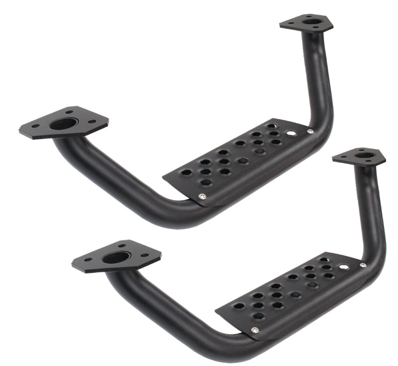 Go Rhino D6410000T Nerf Bar Step; Dominator Xtreme D6; Set Of 2