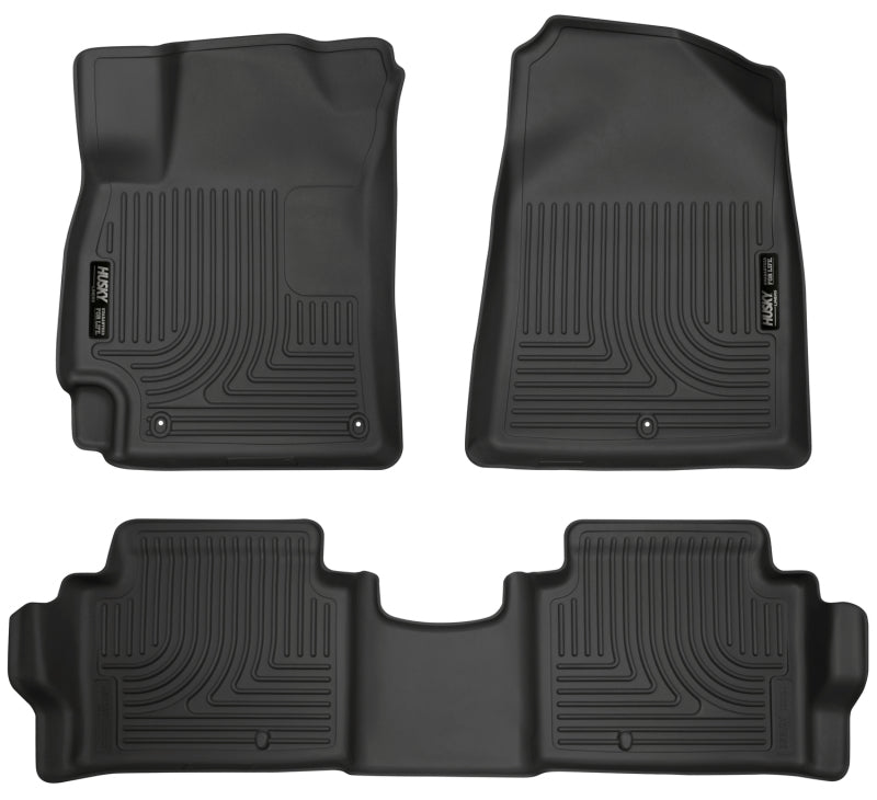 Husky Liner 98871 Floor Liner; WeatherBeater™; 2017-2020 Hyundai Elantra