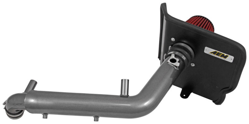 AEM Induction 21-787C Cold Air Intake; Gunmetal Gray Aluminum Tube