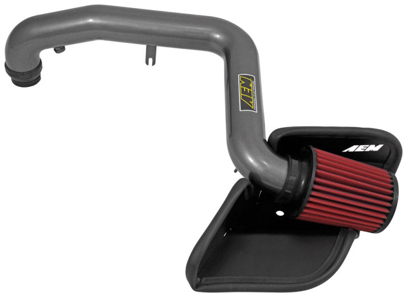 AEM Induction 21-764C Cold Air Intake; Gunmetal Gray Aluminum Tube