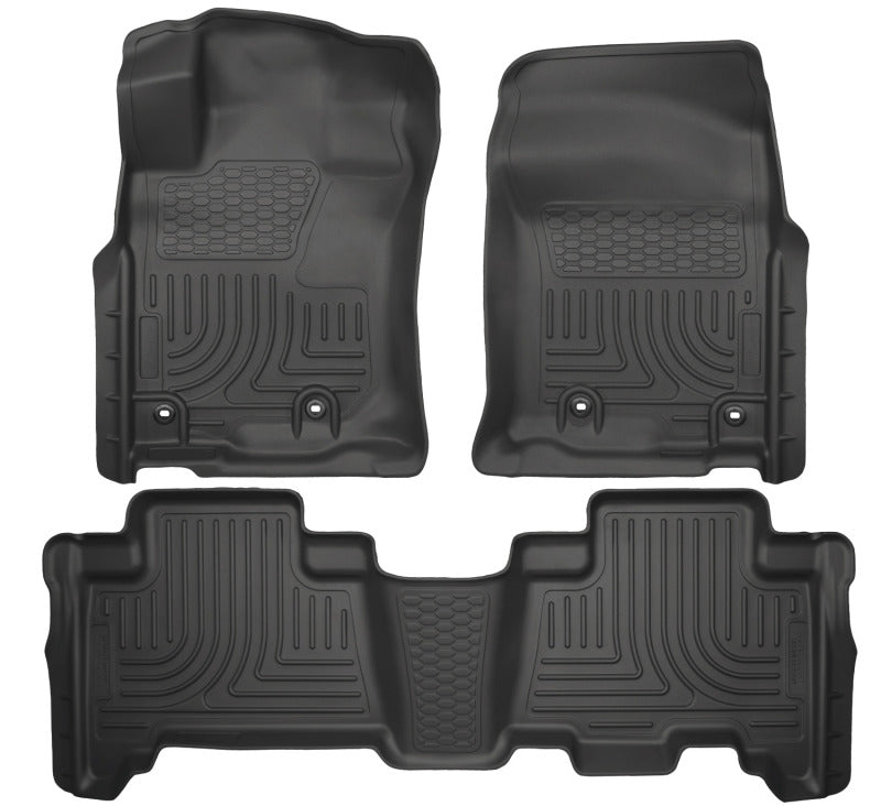 Husky Liner 99571 Floor Liner; WeatherBeater™; 2013-24 Toyota 4Runner
