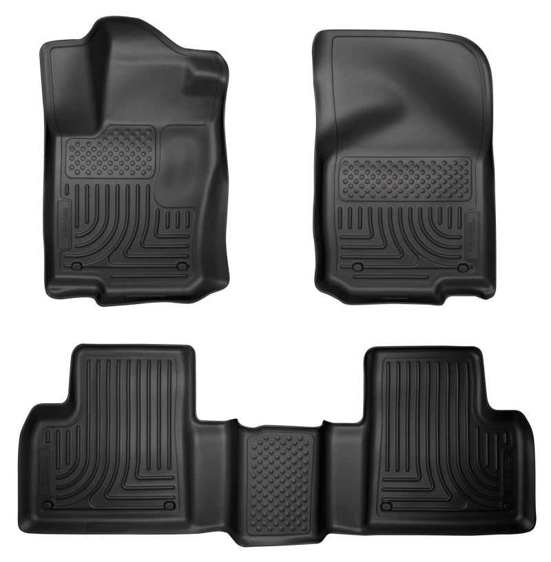 Husky Liner 98981 Floor Liner; WeatherBeater™; 2012-2016 Mercedes ML350(Check fitment guide)