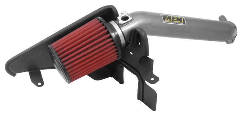 AEM Induction 21-791C Cold Air Intake; Gunmetal Gray Aluminum Tube