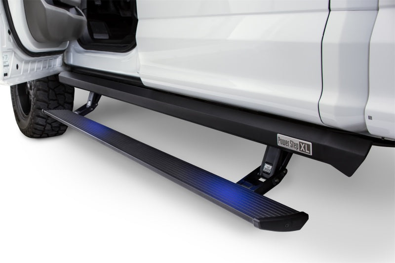 Amp Research 77242-01A Running Board; PowerStep ™ XL; Textured; Black