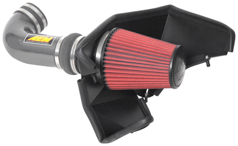 AEM Induction 21-859C Cold Air Intake; Gunmetal Grey Aluminum Tube