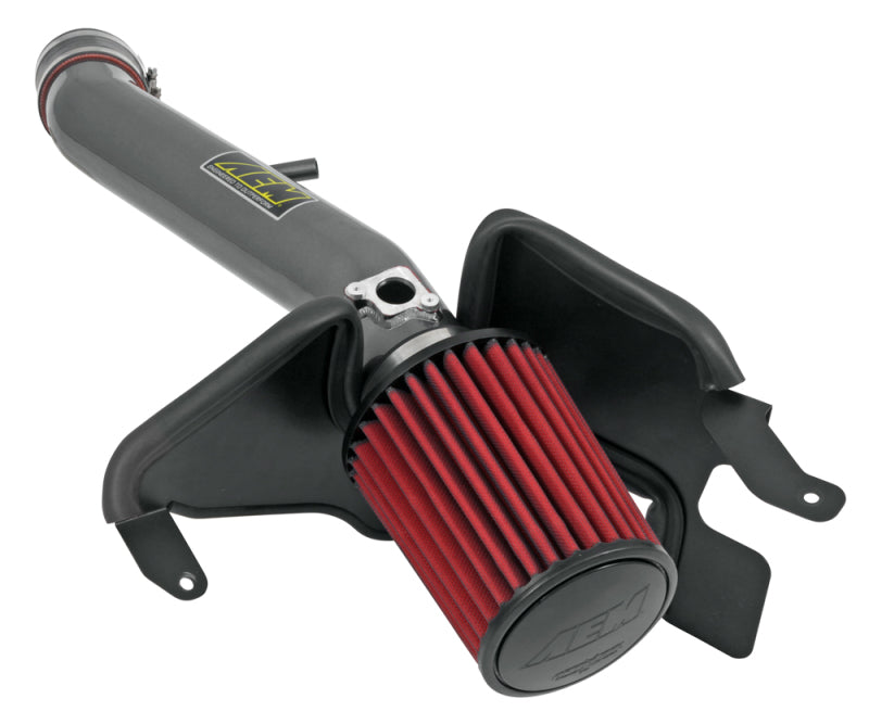 AEM Induction 21-759C Cold Air Intake; Gunmetal Gray Aluminum Tube