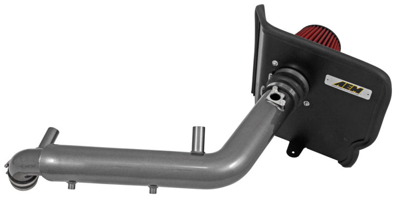 AEM Induction 21-787C Cold Air Intake; Gunmetal Gray Aluminum Tube