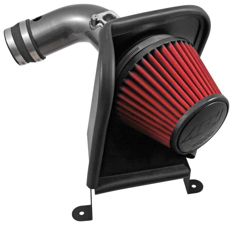 AEM Induction 21-784C Cold Air Intake; Gunmetal Gray Aluminum Tube
