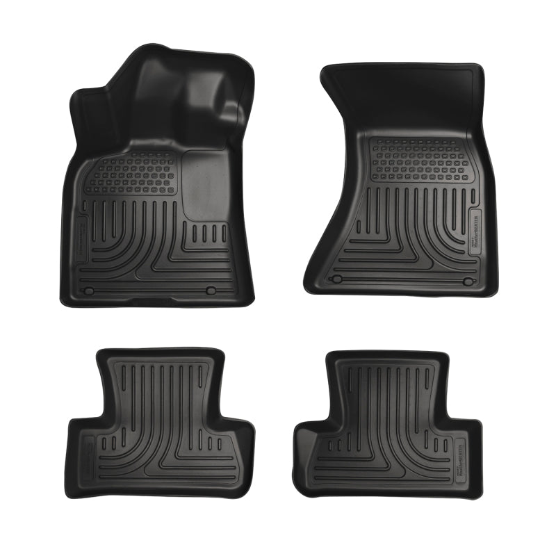 Husky Liner 98081 Floor Liner; WeatherBeater™; 11-23 Dodge Charger/Chrysler 300 (AWD Only)