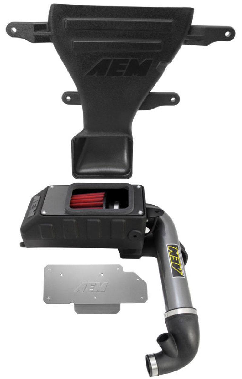 AEM Induction 21-699C Cold Air Intake; Gunmetal Gray Aluminum Tube