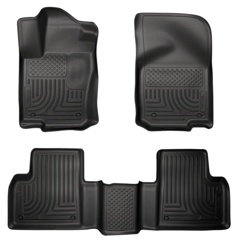 Husky Liner 98981 Floor Liner; WeatherBeater™; 2012-2016 Mercedes ML350(Check fitment guide)