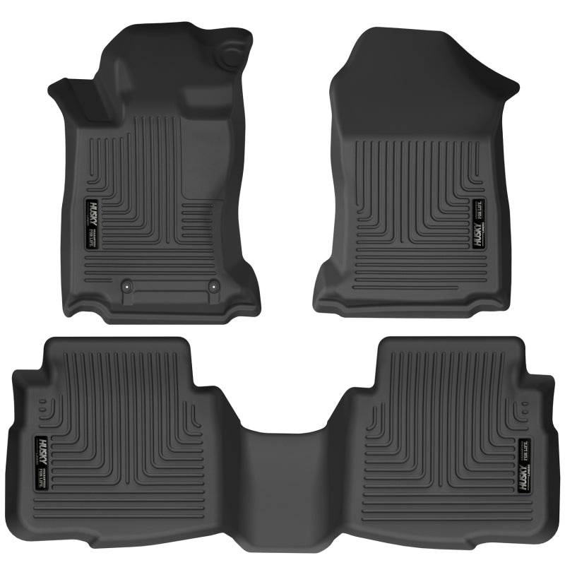 Husky Liner 95541 Floor Liner; WeatherBeater™; 2020-2025 Subaru Legacy/Outback