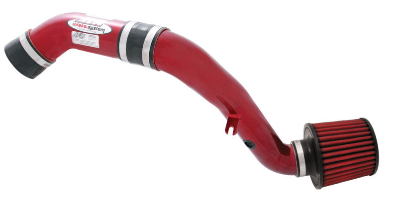 AEM Induction 21-547R Cold Air Intake; Red Aluminum Tube
