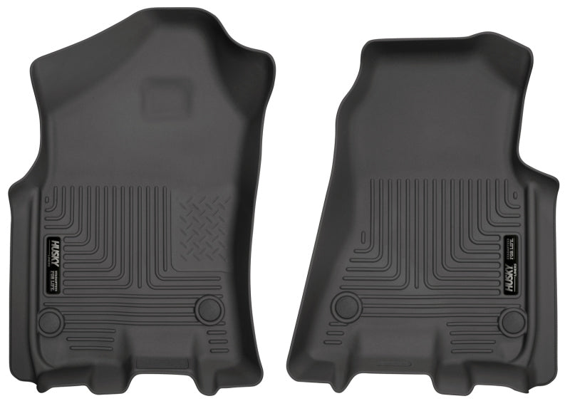 Husky Liner 13741 Floor Liner; WeatherBeater™; 2019-2024 Ram 1500 Crew Cab