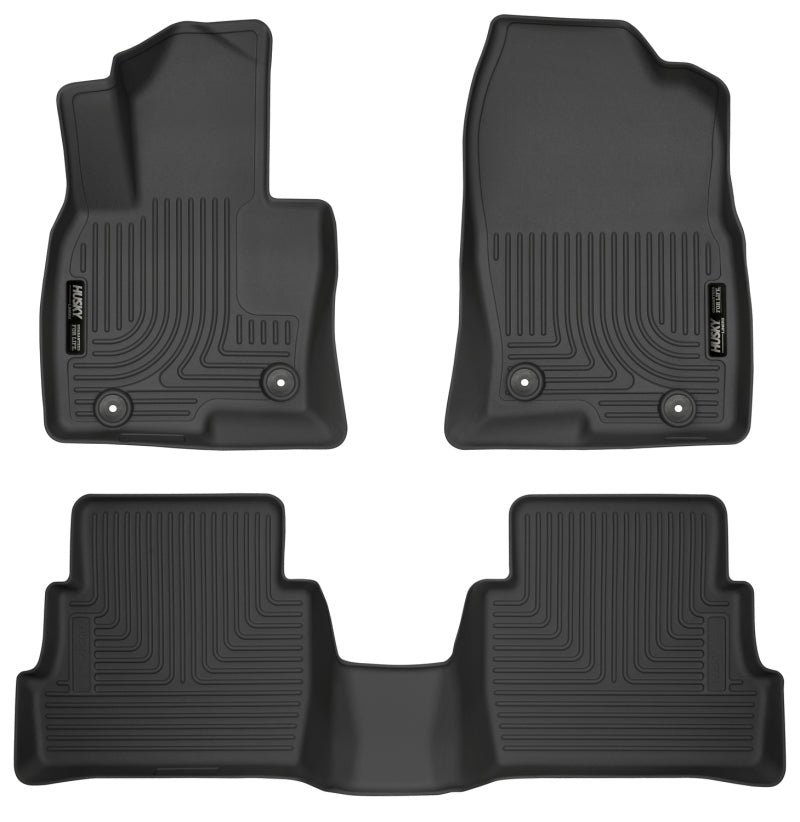 Husky Liner 95641 Floor Liner; WeatherBeater™; 2017-2025 Mazda CX-5