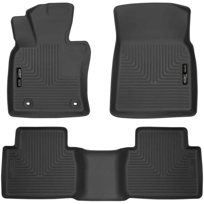 Husky Liner 95731 Floor Liner; WeatherBeater™; 2018-2024 Toyota Camry