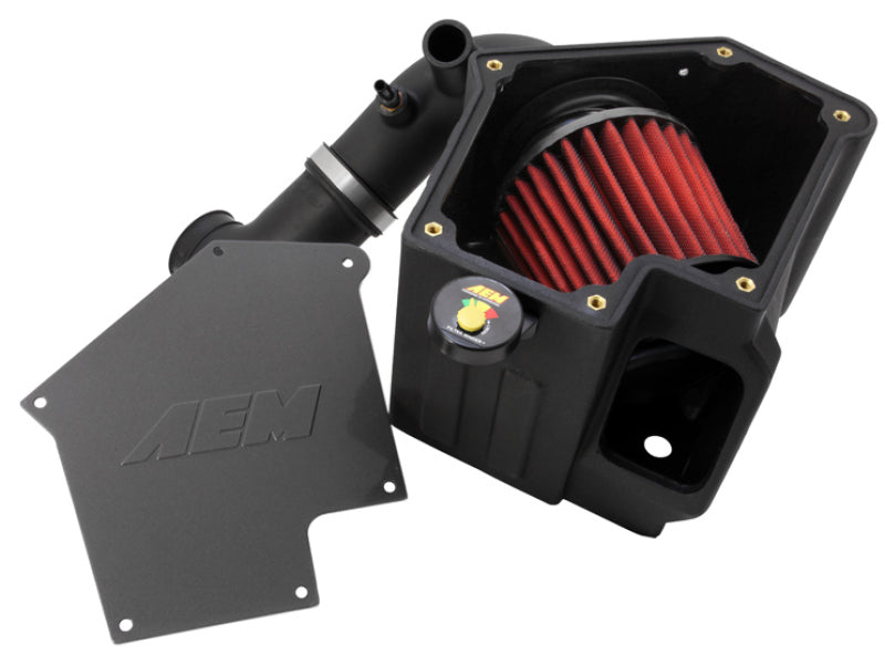 AEM Induction 21-698C Cold Air Intake; Black Aluminum Tube