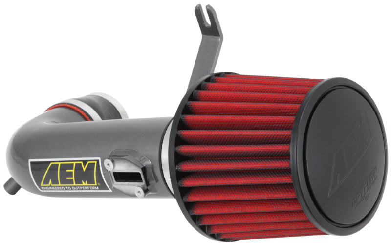 AEM Induction 21-713C Cold Air Intake; Gunmetal Gray Aluminum Tube