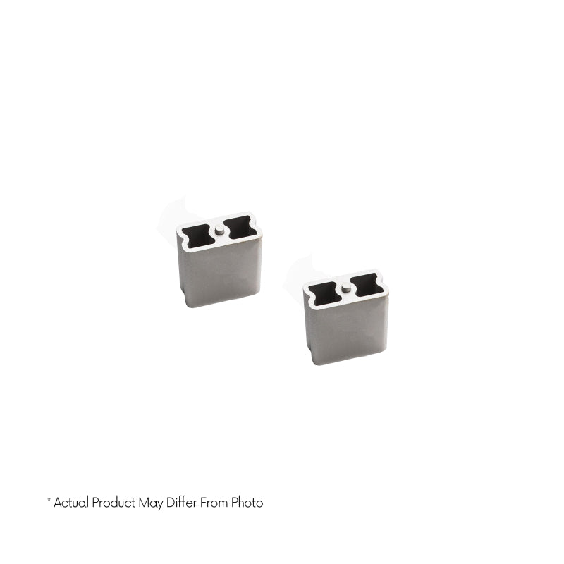 Bell Tech 6203 Leaf Spring Block Kit; 4 Inch Drop