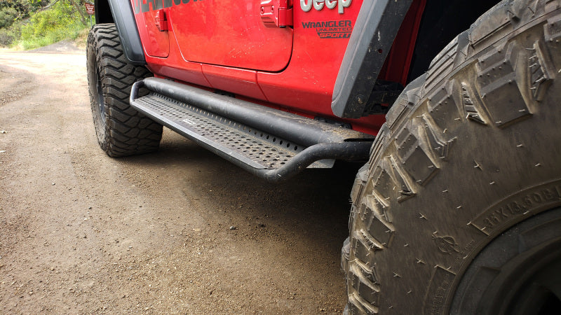 Go Rhino D10068T Running Board Component; Running Boards