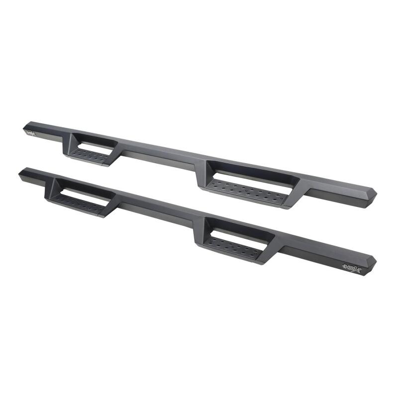 Westin Automotive 56-14135 Nerf Bar; HDX; With Drop Down Steps for 2019-2025 Chevrolet Silverado / GMC Sierra 1500 Crew Cab