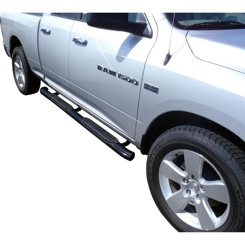 Westin Automotive 21-23565 Nerf Bar; PRO TRAXX ®; With Step Pads; 4 Inch; 2009-2018 Dodge/Ram 15/25/3500 Crew Cab