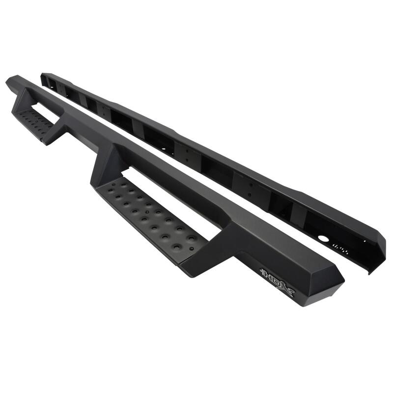 Westin Automotive 56-13945 Nerf Bar; HDX; With Drop Down Steps; 17+ Ford F-150 & SuperCrew