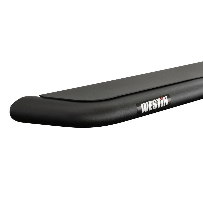 Westin Automotive 20-12775 Nerf Bar; Outlaw; With Drop Down Steps; 05-22 Toyota Tacoma Double Cab