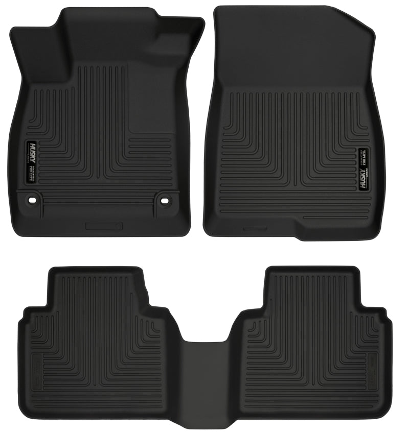 Husky Liner 95741 Floor Liner; WeatherBeater™; 2018-2022 Honda Accord