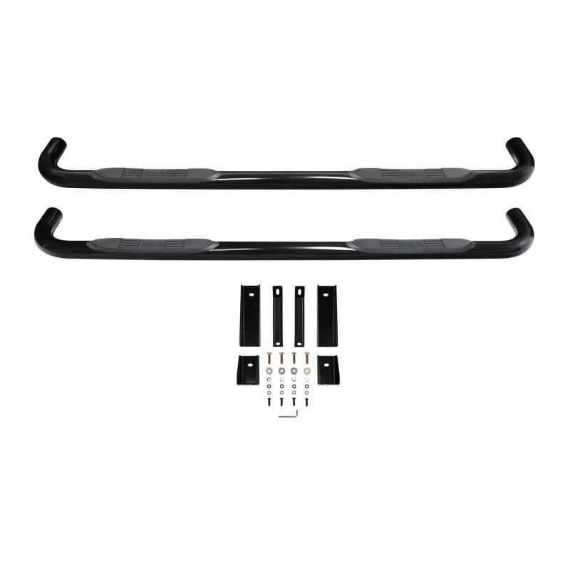 Westin Automotive 23-4135 Nerf Bar; E-Series; With Step Pads; 2019 Chevrolet Silverado/Sierra 1500 Crew Cab