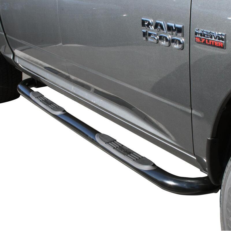 Westin Automotive 23-3565 Nerf Bar; E-Series; With Step Pads; 3 Inch Round Bent; 2009-2018 Dodge/Ram 1500 Crew Cab