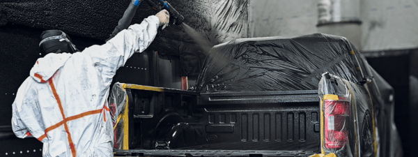 Spray In Bed Liner - Not for sale online. Call 302-368-4660