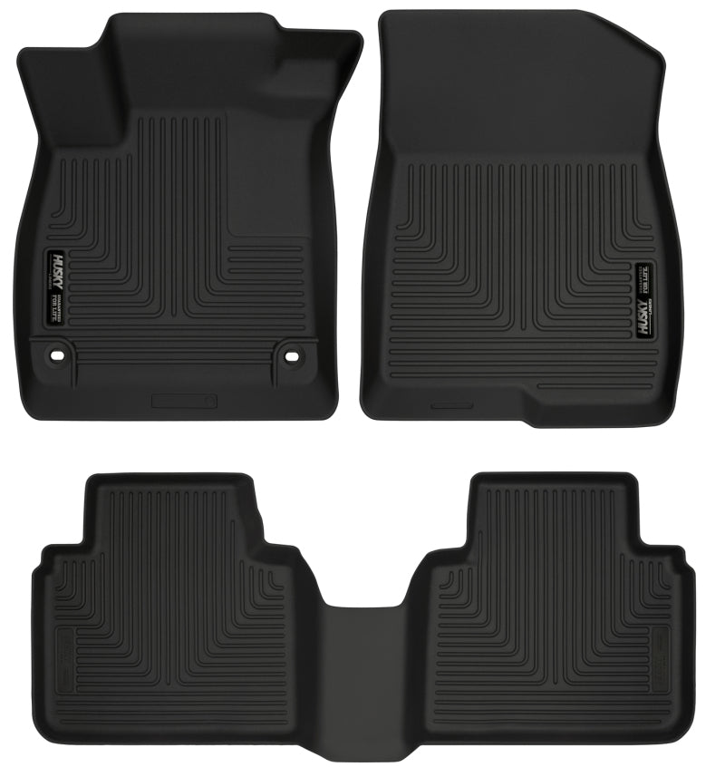 Husky Liner 95741 Floor Liner; WeatherBeater™; 2018-2022 Honda Accord