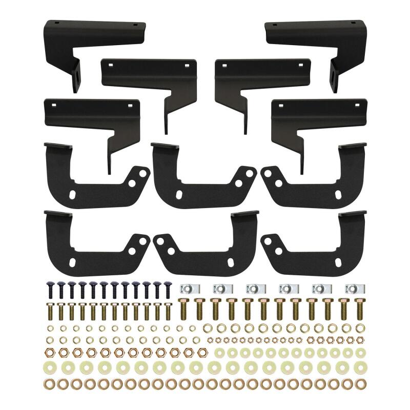 Westin Automotive 20-14065 Nerf Bar; Outlaw; With Drop Down Steps; 18-25 Jeep Wrangler JL Unlimited