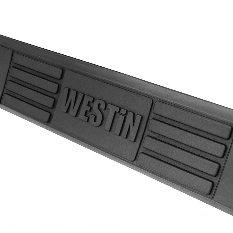 Westin Automotive 23-4135 Nerf Bar; E-Series; With Step Pads; 2019 Chevrolet Silverado/Sierra 1500 Crew Cab