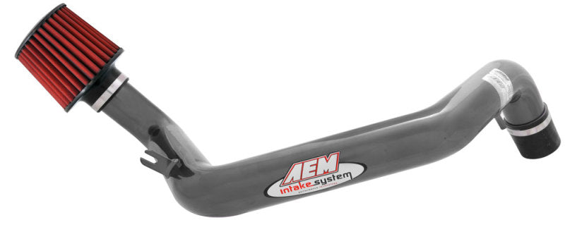AEM Induction 21-404C Cold Air Intake; Gunmetal Gray Aluminum Tube