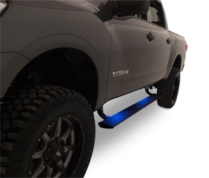Amp Research 75120-01A Running Board; PowerStep ™; Textured; Black